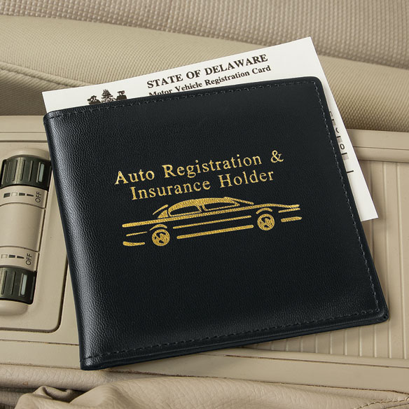 Auto Registration & Insurance Holder